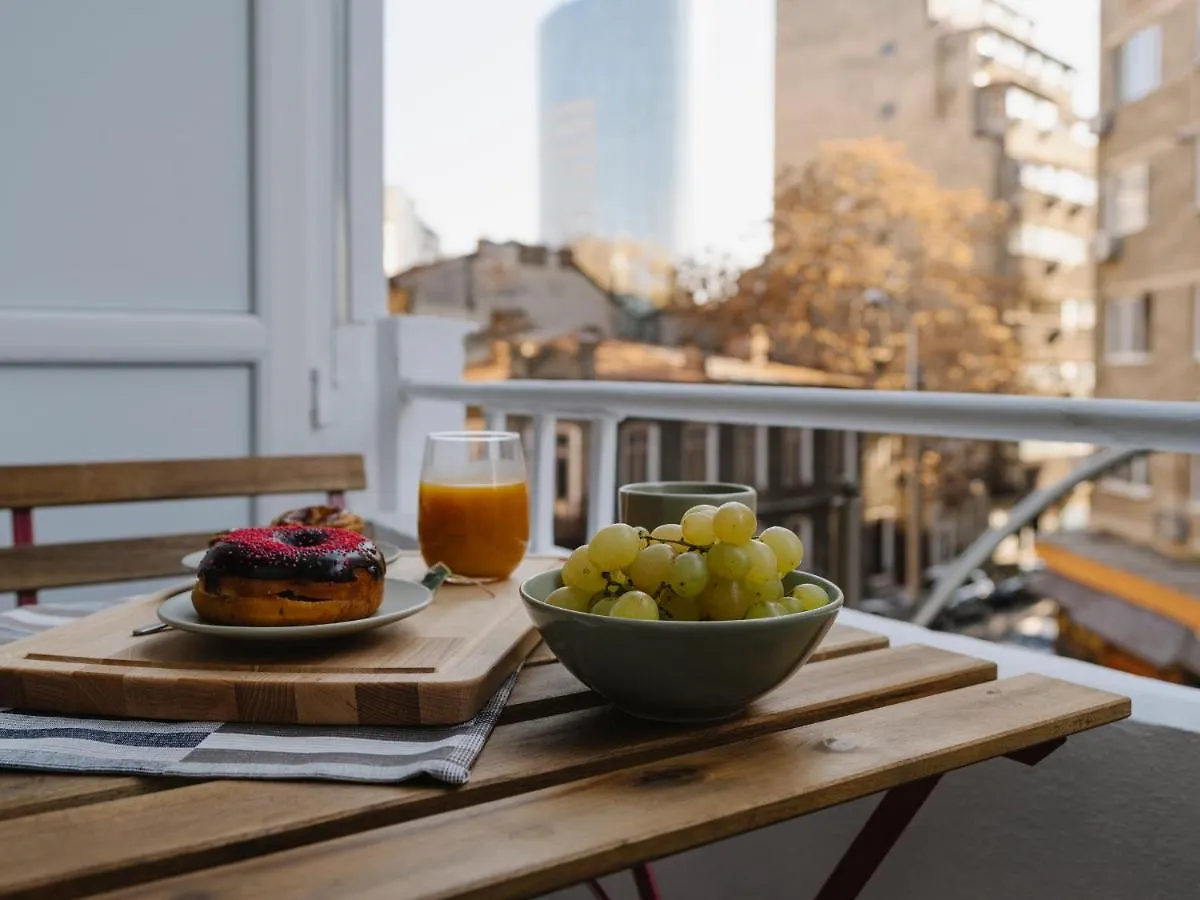 Lovely Vintage Double Studio In City Center 부쿠레슈티 아파트